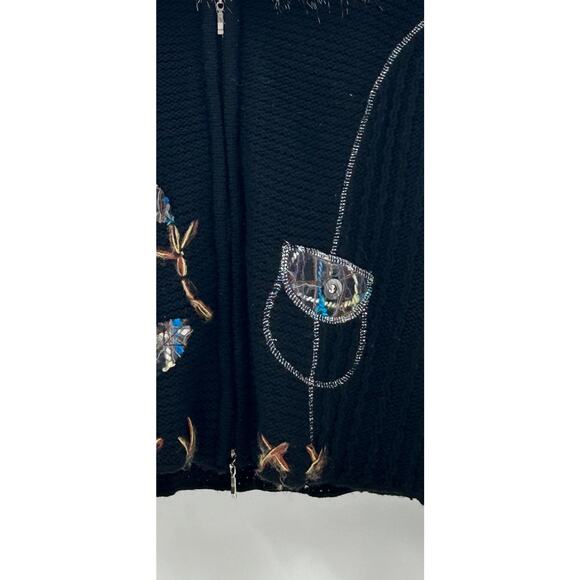 Keren Hart Cardigan Sweater - Wool‎ Blend - Size M - Picture 8 of 12